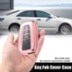 thumbnail image 5 of Sidaley TPU llave de automóvil Fob lavable 3 botones a prueba de golpes reemplazables llaves caso accesorios reemplazo para Prius 2016-2021 Automoción decorativa y accesorios Plata, 5 of 6