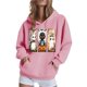 thumbnail image 1 of Ailaofu Womens Halloween Sweatshirt Cute Graphic Crewneck Pullover Printed Long Sleeve Fall Outfits Sweatshirts, 1 of 4