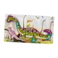 thumbnail image 4 of Rompecabezas de madera de dinosaurio, juguete educativo para niños, juguete de viaje, rompecabezas de dibujos animados, rompecabezas tiranosaurio para verde, 4 of 10