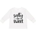 thumbnail image 3 of Inktastic Salty but Sweet Boys or Girls Long Sleeve Toddler T-Shirt, 3 of 5