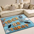 thumbnail image 2 of Coolnut Halloween Gingerbread Lightweight Carpet Mats, 6'8" x 4'10" Area Soft Rugs Floor Mat Rug Home Decoration for Kids Room Living Room, 80"x 58", 2 of 6