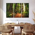 thumbnail image 3 of Elephant Stock Sunrise At Jedediah Redwoods State Park Wall Art - Horizontal Multi Panel Canvas - Living Room Wall Decor - Nature Multi Panel - Brown And Orange Decor By Scott Stulberg - 65" x 42", 3 of 8