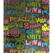 studio c peace out 1 inch vinyl binder