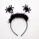thumbnail image 1 of Sombrero de bruja puntiagudo para niños, tocado, Aro para el pelo, accesorios para disfraz de Halloween, accesorio para el cabello, diadema de encaje Fivean unisex, 1 of 2