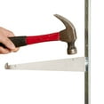 thumbnail image 4 of Econoco GA6 Support d'Étagère Style Tap-in 6 Pouces - Finition Chrome, Taille du Pack - 25, 4 of 4