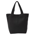 thumbnail image 1 of Uxcell Canvas Tote Bag with Handle Small Reusable Handbag Shopping Bags Black, 1 of 5
