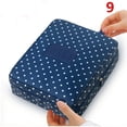 thumbnail image 1 of coreano bolsa de maquillaje organizador bolsa de cosméticos de viaje artículos de tocador bolsas impermeable cremallera oxford tela flores artículos de tocador bolsa de cosméticos de almacenamiento, 1 of 4