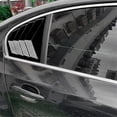 thumbnail image 3 of Car Rear Window Shutter Cover Trim Window Louver Side Vent Trim for 5 Series E60 2004-2010, 3 of 5