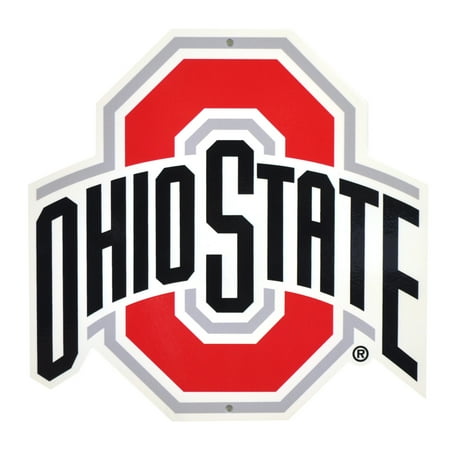 Ohio State Buckeyes 12" Steel Logo Street Sign - No Size