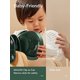 thumbnail image 3 of Mini ventilador con clip verde oscuro, pequeño ventilador USB con batería recargable de 4000 mAh, 4 velocidades, máximo 14 horas, pequeño y silencioso para cama, escritorio, cochecito -, 3 of 5