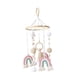 thumbnail image 5 of Móvil de bebé para cuna, sonajeros móviles para cuna, juguete de arco iris bohemio, móvil de techo de madera para habitación de niños, sala de estar Rosa, 5 of 9