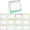 thumbnail image 5 of SHENGXINY Calendar 2025 Clearance January 2025 - June 2026 Desk Calendar Vertical Flip Calendar 18 Months Desktop Calendar Used For Home and Office Arrangement Planning White, 5 of 9
