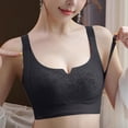 thumbnail image 6 of BaoFuBaoMei Plus Size Lace Bras for Women Side Support Wireless Bra Lift Push up Brassiere Adjustable Strap Everyday Bralette, 6 of 6