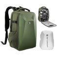 thumbnail image 1 of K&F Concept Waterproof Professional DSLR Camera Backpack, Anti-Camera Case with EVA Anti-Shock Bubble for SLR, Camera Photography Bag with Rain Cover for Travel, 1 of 6