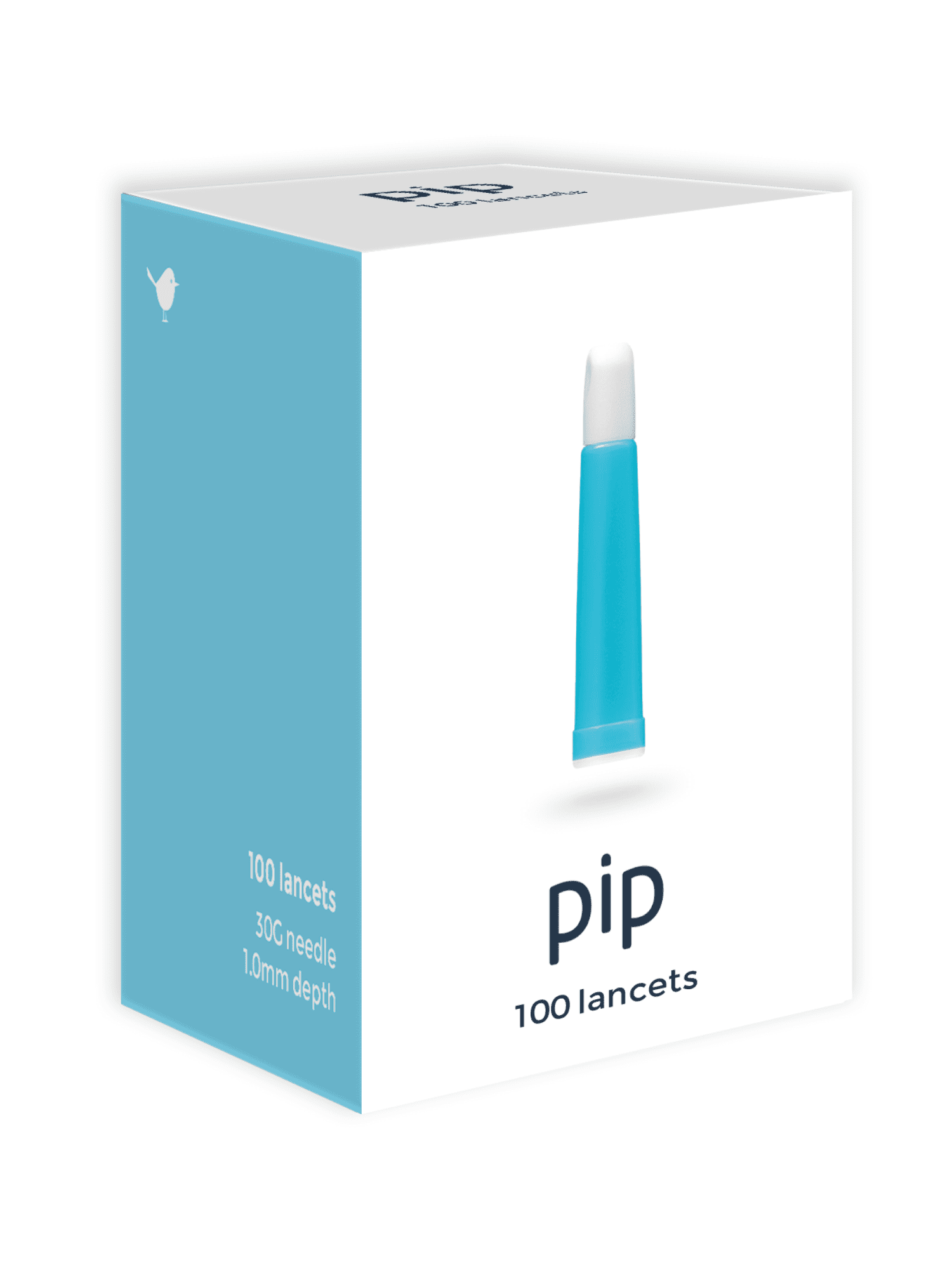 Pip Lancets, 30g x 1.0mm, 100ct box