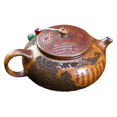 thumbnail image 1 of Yixing Clay Pot Raw Mine Keel Gold Sand Arhat Hanjiang Pot Tea Set Chinese Teapot, 1 of 7
