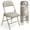 Khaki, variant on HaiNova 6 Pack Folding Chairs with Comfortable Cushion, Leather Padded Cushion Chair with Stainless Steel Frame for Home and Office, Gatherings, Black