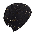 thumbnail image 3 of Beanie Hats for Men and Women, Starry Sky Stars Patterns Adult Unisex Knit Hat Winter Warm Skull Cap, 3 of 7