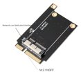 thumbnail image 4 of Placa adaptadora para tarjeta de red inalámbrica Mac OS a tarjeta elevadora MINI PCI-E, 4 of 9