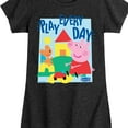 thumbnail image 3 of Peppa Pig - Play Every Day - Girls Toddler And Youth Fitted Short Sleeve Tee, 3 of 5