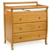 Baby Mod - Lily 3-Drawer Dresser and Changer, Honey Oak