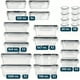 thumbnail image 3 of Juego de Recipientes Herméticos Bluelander, 24 Piezas, Diferentes Tamaños, 3 of 5