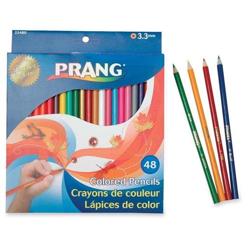 Prang Colored Pencil Set, 50-Colors