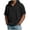 *Black, variant on VBVC Men's Summer Short Sleeve Hooded T-Shirt , Casual Loose Fit Hoodie Tee For Men,Black,XS-3XL