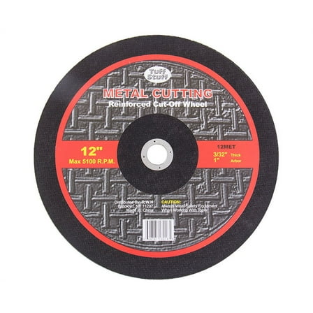 12 X 3/32 X 1 Arbor Metal Cutting Blade