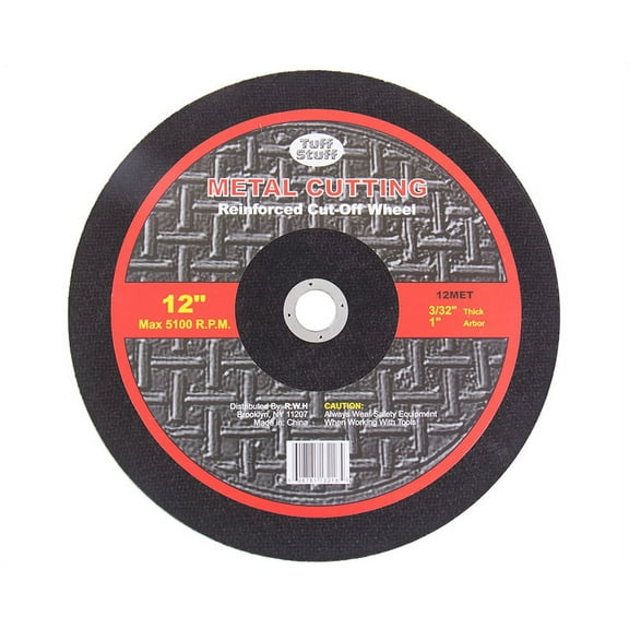 12 X 3/32 X 1 Arbor Metal Cutting Blade