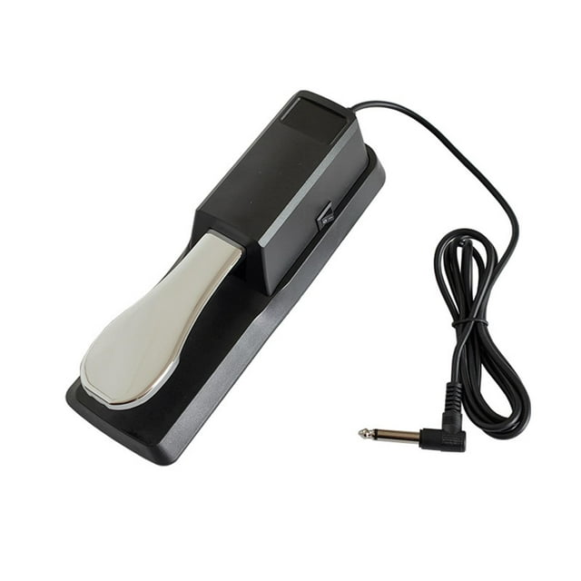 TISHITA Keyboard Piano Pedal Polarity Switch with 1.35M cable Piano Foot Pedal for Music