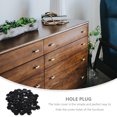 thumbnail image 3 of IFANLANDOR 500pcs Screw Decor Covers Hole Plugs For Cabinets Furniture Easy To Install Modern Design For Concealing Screw, 3 of 8