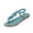 Blue_005, variant on Domuza Women's Floral Thong Sandals, Elastic Ankle Strap Comfortable Non-Slip Flat Shoes for Summer Casual Wear Green 7(EU-38)