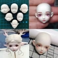 thumbnail image 2 of Molde de resina epoxi 3D para cara humana, molde de silicona para yeso de aromaterapia, moldes para Chocolate y arcilla facial, herramientas para hornear, manualidades, 2 of 4