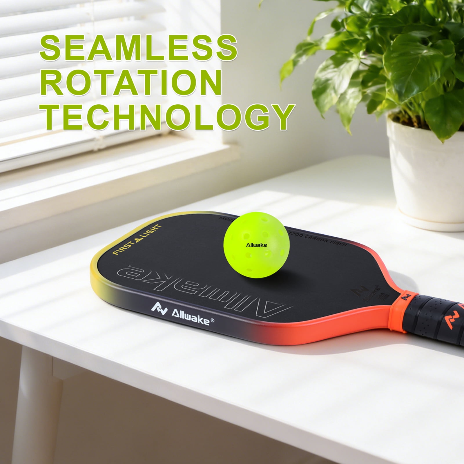 Pickleball Paddles, USAPA Approved, 3k Friction Surface Carbon Fiber  Pickleball Paddle, Durable &Lightweight Pickleball Rackets for Adults
