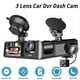 thumbnail image 4 of Car Driving Recorder, Three Camera Dash Cam Front and Rear and Interior 1080P Dash Camera, Dvr Dashboard Night Vision Camera, 4 of 5