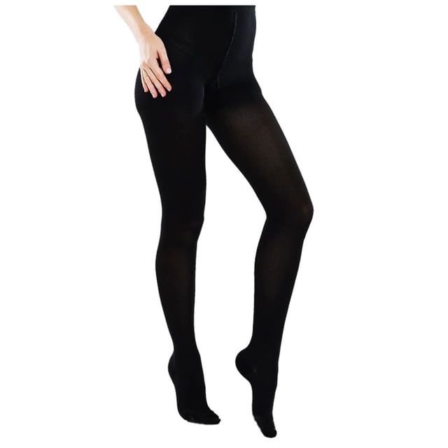 Enqiretly Feel Support And Comfort Stretchy And Elastic Compression Stockings Wide Applicable Occasions black L