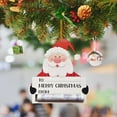 thumbnail image 3 of Gibobby Colgante decoración Navidad dinero regalo colgante ornamento regalo figurita aterradora artesanía colgante coche accesorio Decoración(Beige), 3 of 5