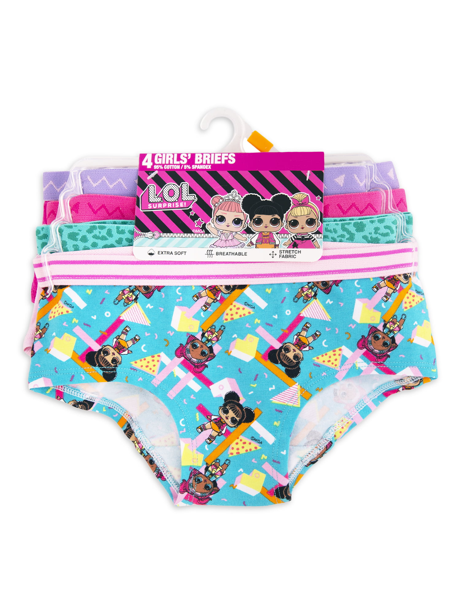 Girls' L.o.l. Surprise! 7pk Underwear - 4 : Target