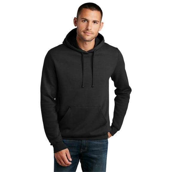 District Young Mens The Concert Fleece Hoodie-L (Black)