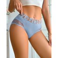 thumbnail image 6 of MEICHEN Solid High Waisted Boxer Briefs for Women Breathable Knitted Sports Panties Fashion Casual Seamless Underwear, 6 of 7