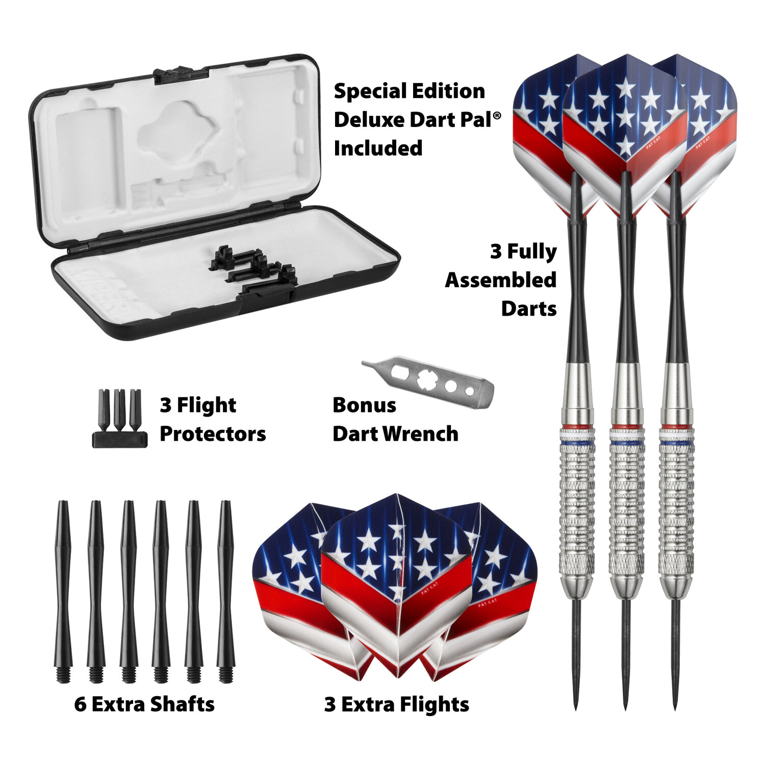 Fat Cat Support Our Troops Dart Set 23 Grams