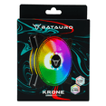 thumbnail image 1 of Ventilador para Gabinete Batauro Krone ARGB 1100RPM 120mm Negro, 1 of 2