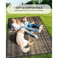thumbnail image 3 of Outdoor Rug x ft Outdoor Carpet Fashion Camping RugsModern Reversible Mat for Camping Plastic Straw Rugs for Patio RV Camper Balcony Backyard Picnic Deck Rug, 3 of 6