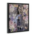 thumbnail image 4 of Stupell Industries Expressive Flowers & Woman People Painting Black Floater Framed Canvas Art Print Wall Art, 17 x 21, 4 of 10