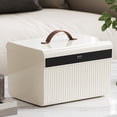 thumbnail image 4 of Plastic Security Box with Combination Lock Lockable Storage Trunk for Files and Document Travel Jewlery Organiser, 4 of 8