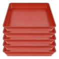 thumbnail image 1 of 5Pcs Square Flower Pot Trays Plastic Catch Excess Water Soil Spills for Flower Pot Tray Indoor Plant, 1 of 5