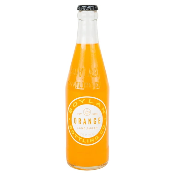 Boylan Bottling Co. 12 fl. oz. Orange Soda 4-Pack - 6/Case