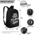 thumbnail image 5 of Uourmeti 4th of July Polyester Backpack School Bookbag with 250 Years American Spirit Print - for School and Travel Trips, 5 of 6