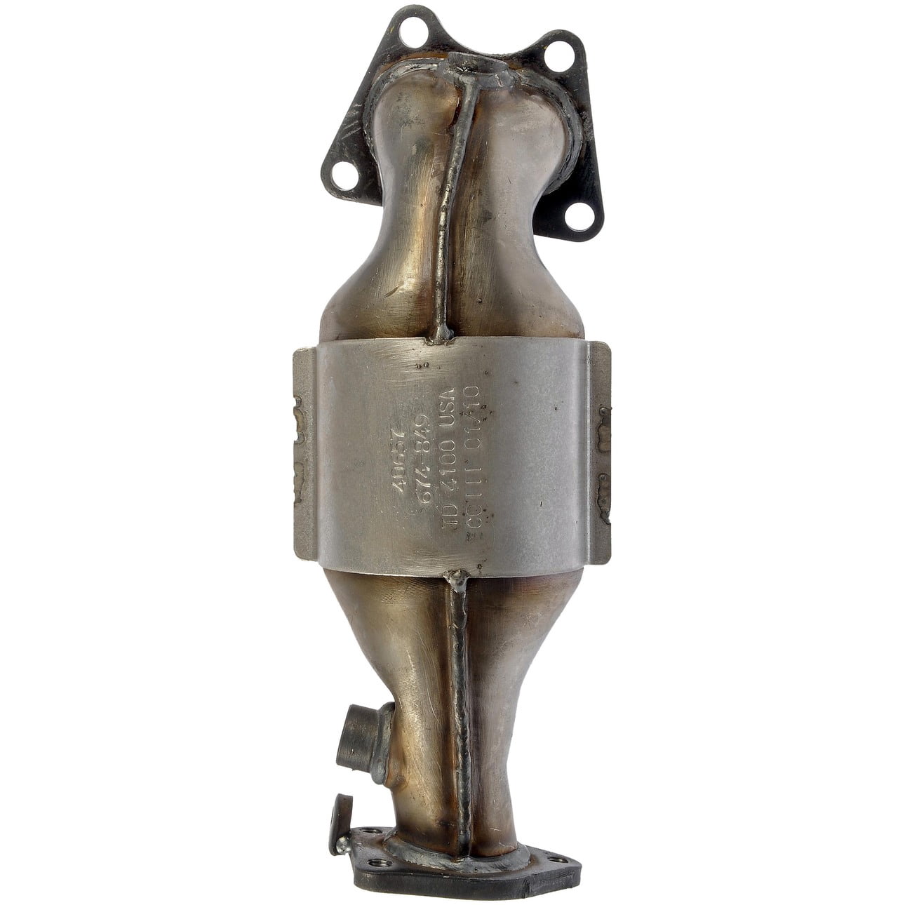 Dorman 674-849 Rear Catalytic Converter with Integrated Exhaust Manifold for Specific Models, Natural